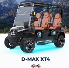 Evolution DMAX XT4 Four Wheel Drive Lithium Golf Cart